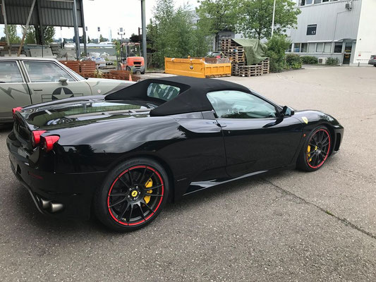 Ferrari F430 Spider mit OZ Ultraleggera Felgen