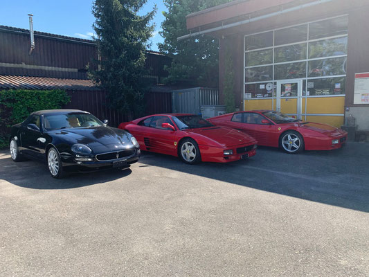 Ferrari 512TR, Ferrari 348 GTB, Maserati Spyder bereit für Sommer 2020.