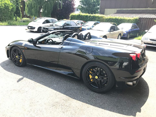 Ferrari F430 Spider! Wieder bereit für auf die Strassen.