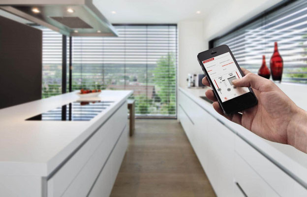 Warema App zur Steuerung der Rollläden