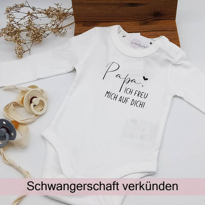 Schwangerschaft verkünden
