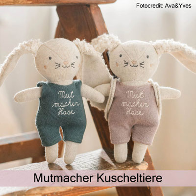 Mutmacher Kuscheltiere von Ava&Yves bei zauberhaft Holz.Perle.Kind.