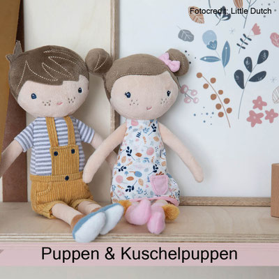 Baby-Puppen und Kuschelpuppen und Zubehör bei zauberhaft Holz.Perle.Kind.