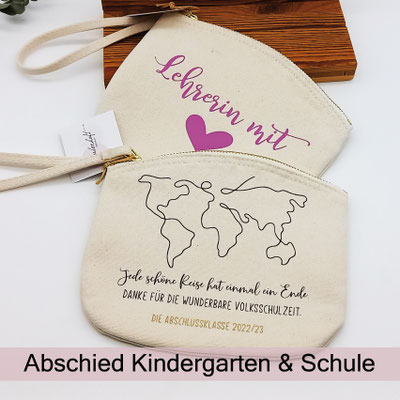 Abschiedsgeschenk Schule, Kindergarten, Kita, Lehrergeschenk