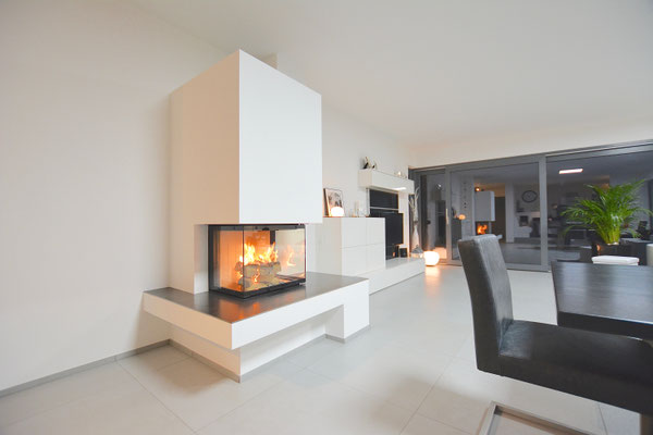 3-seitiger Kamin in Reichshof Nosbach