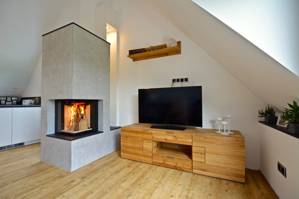 2-seitiger Kamin in Wenden