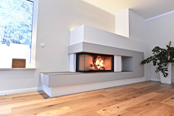 Zweiseitiger Kamin in Wenden