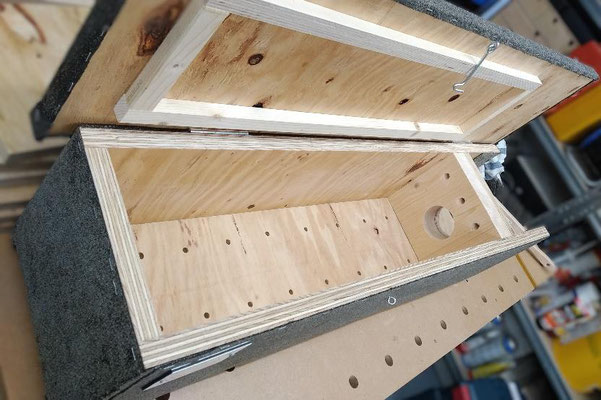 Selbstgebauter Nistkasten