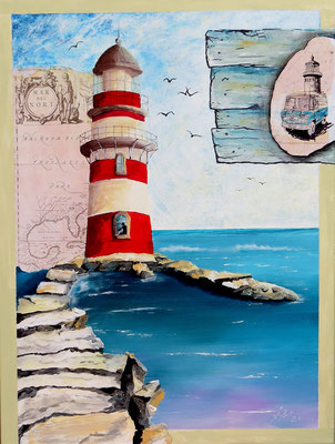 The Lighthouse, 80x60 cm, verkauft
