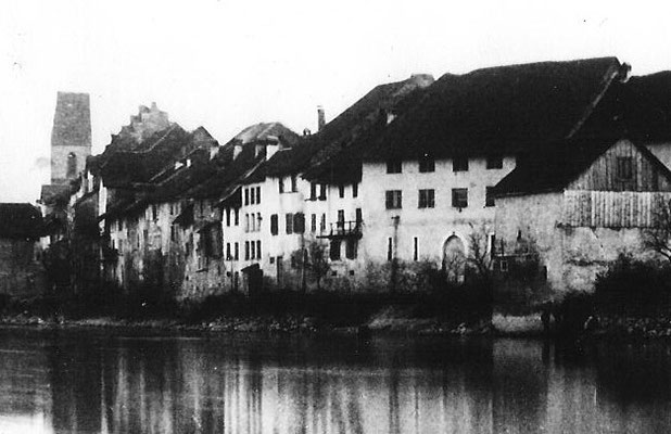 Grosses Tor auf der Reussseite, Foto von ca. 1900.