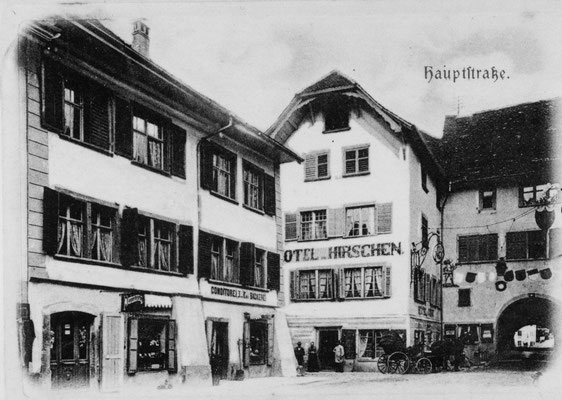 Hotel "Hirschen"  ca. 1910
