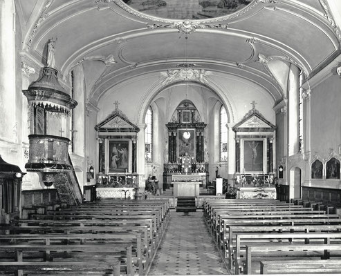 Neubarocke Gewölbe mit Stuckaturen von  1912-1970.