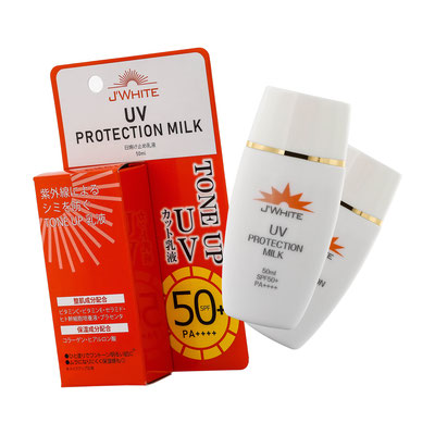 J’WHITE UV PROTECTION MILK<br>内容量：50ml <br>JANコード：4580667070111
