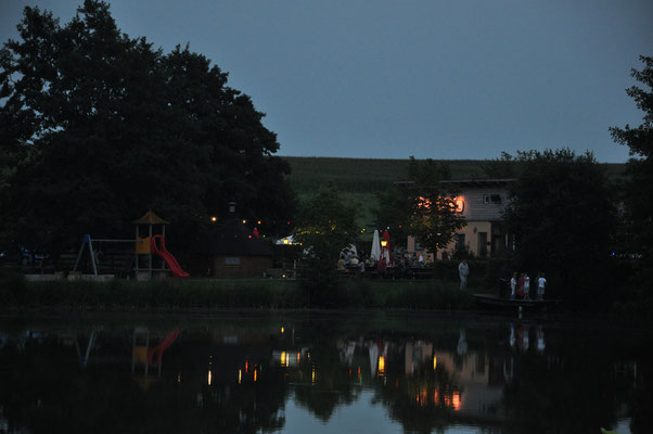 Blick auf die Gemütliche Seekneipe