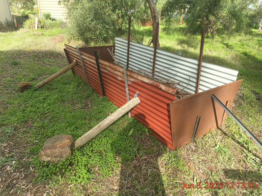 The Flame Cap 'Corrugated Box' V2 Panel Kiln - expandable, for medium quantities of biomass feedstock - DIY, using common materials and parts available in Oz and custom ends