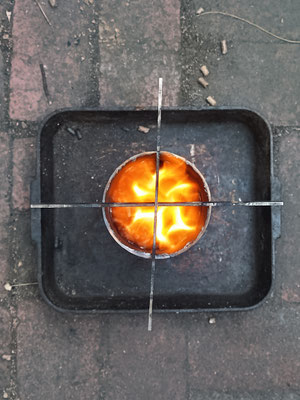 Bingo - a perfect flame cap!