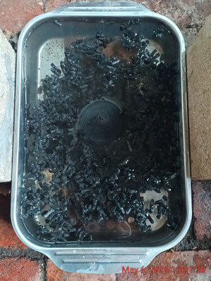 100% biochar recovery