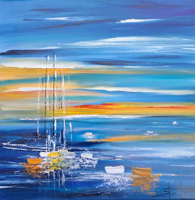 Poetic Landscape 8 - 50 x 50 cm - Disponible