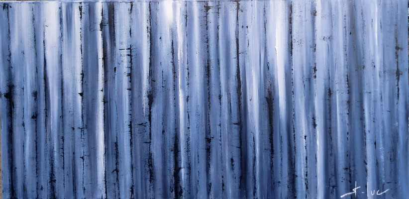 Ithaque 4 - Huile sur toile - Format 50 x 100 cm - Disponible