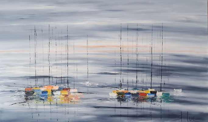 Rêve du Soir - 81 x 130 cm - Disponible