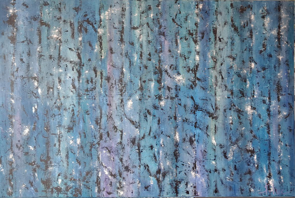 Ithaque 11 - Huile sur toile - 150 x 100 cm - Disponible