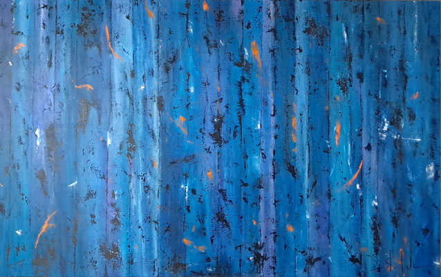 Ithaque 10 - Huile sur toile - 130 x 81 cm - Actuellement non disponible