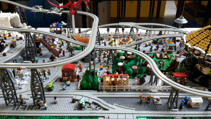 Lego Monorail Geisterbahn MoRaSt Freizeitpark Star Wars