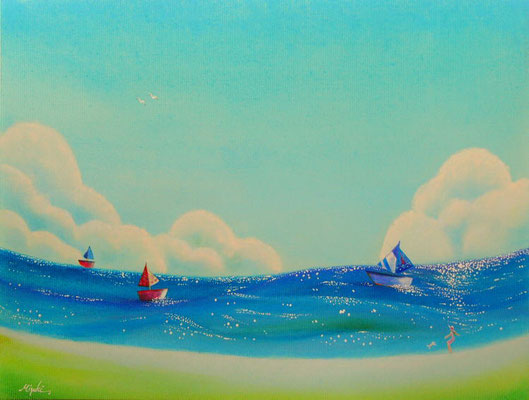 海のほとり  B4大判 【sold out】　　