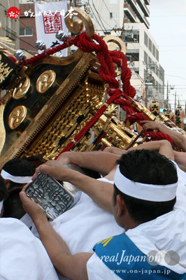 素盞雄神社・天王祭〈本社大神輿・宮入道中〉 ＠2012.06.03