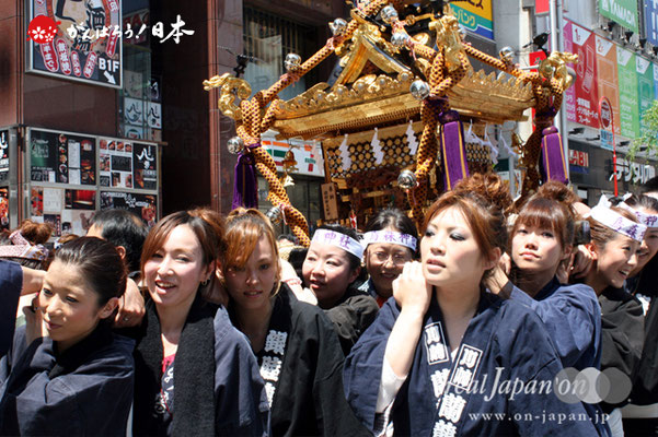 〈烏森神社例大祭〉女神輿渡御 @2012.05.05