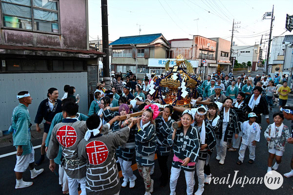 〈八重垣神社祇園祭〉女神輿連合渡御：福富町区 @2024.08.04