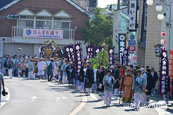 〈八重垣神社祇園祭〉神社神輿発御：下出羽区 2025.08.04