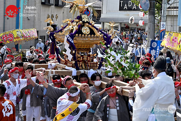 〈八重垣神社祇園祭〉神輿連合渡御：西本町区 @2022.08.05
