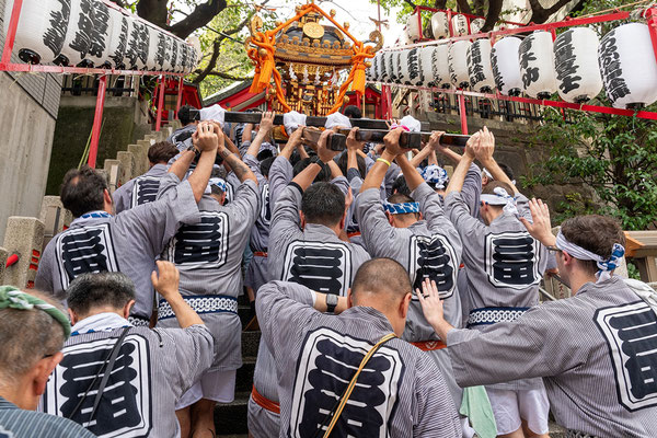 〈No.23049〉cubikさん<br>三田春日神社大祭<br>撮影日：2023年9月10日<br>場所：東京都港区三田