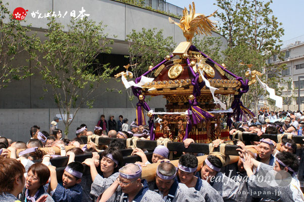 〈すみだ区民祝賀パレード〉七番. 小梅一丁目町会