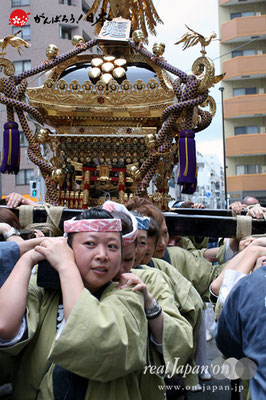 〈鳥越祭〉三筋北町会・神輿渡御 ＠2012.06.10