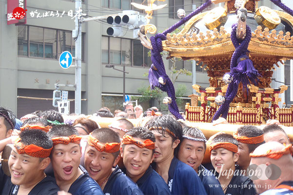 〈富岡八幡宮例大祭〉神輿連合渡御　二十五番: 富岡二 ＠2014.08.17