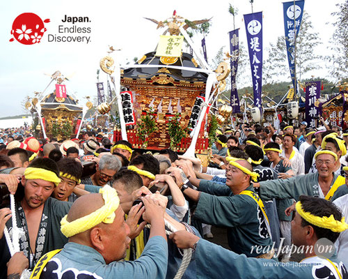 2017年度「浜降祭」南湖下町 住吉神社／南湖上町 金刀比羅神社　2017年7月17日 HMO17_038
