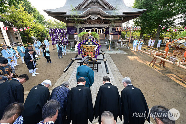 〈八重垣神社祇園祭〉神社神輿発御：下出羽区 2025.08.04