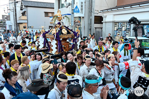〈八重垣神社祇園祭〉女神輿連合渡御：田町区 @2024.08.04