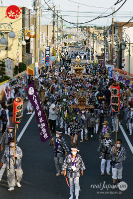 〈八重垣神社祇園祭〉神輿連合渡御：萬町区 @2022.08.05