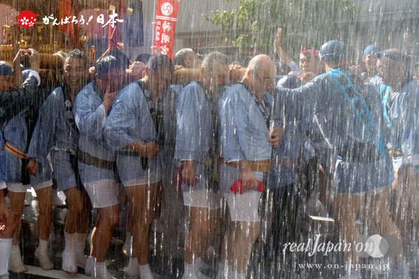 〈深川神明宮例大祭〉神輿連合渡御　八番: 常盤一丁目 ＠2012.08.19