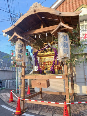 〈No.24005〉上出羽一番！さん<br>八重垣神社祇園祭<br>千葉県匝瑳市八日市場中央地区<br>開催日：2024年8月4日･5日<br>準備着々！こころわくわく！<br>みんなで担ごう上出羽一番！