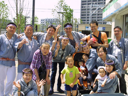 松井會さん。祭の魅力は、人が集まり楽しめる事かな。地元、深川神明宮は今年は大祭！