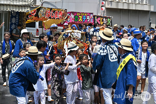〈八重垣神社祇園祭〉十町神輿連合渡御：東本町区 2025.08.05