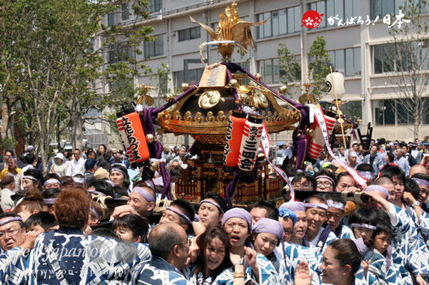〈すみだ区民祝賀パレード〉六番. 立花あづま町会