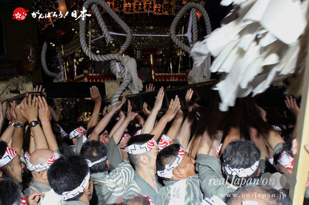 〈鳥越祭〉本社神輿宮入【睦.4】 ＠2012.06.10