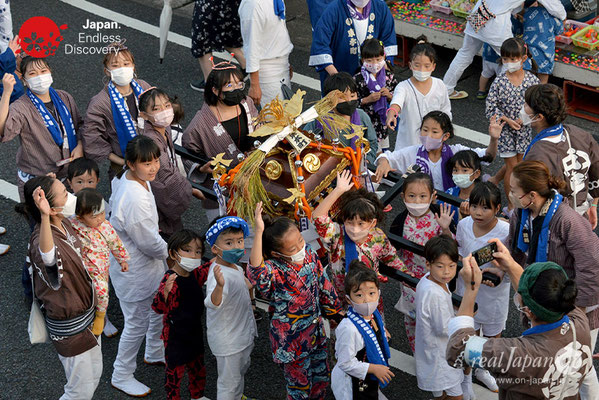 〈八重垣神社祇園祭〉神輿連合渡御：東本町区 @2022.08.05