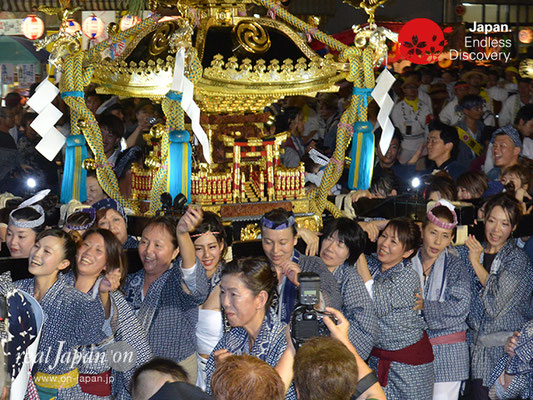 〈八重垣神社祇園祭〉女神輿連合渡御：上出羽町区 @2017.08.04 YEGK17_013