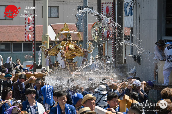 〈八重垣神社祇園祭〉十町神輿連合渡御：東本町区 @2023.08.05